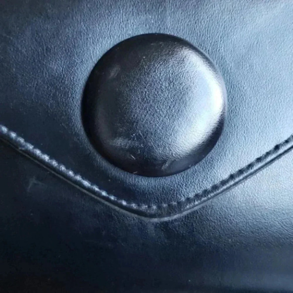 Vintage Black Kathie Lee Clutch Purse - Picture 3 of 16